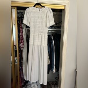 Apiece Apart smocked maxi dress